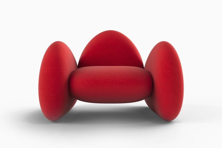 Cherry Bombshell Armchair