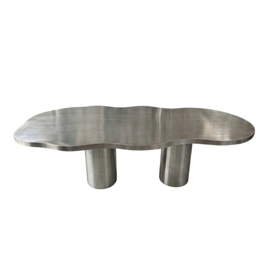 Bella Stainless Steel Dining Table