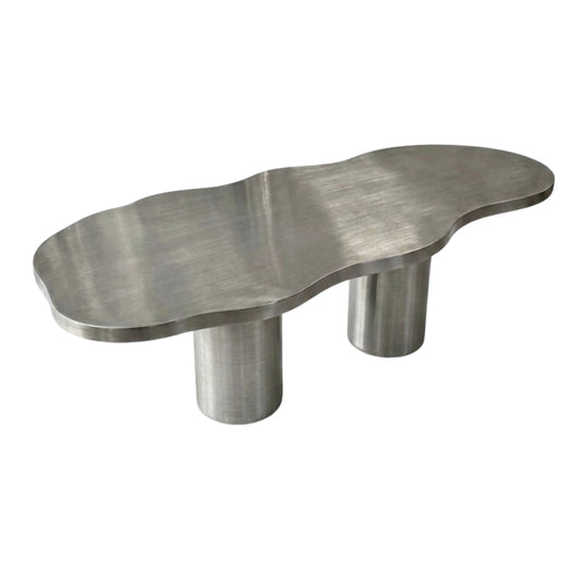 Bella Stainless Steel Dining Table