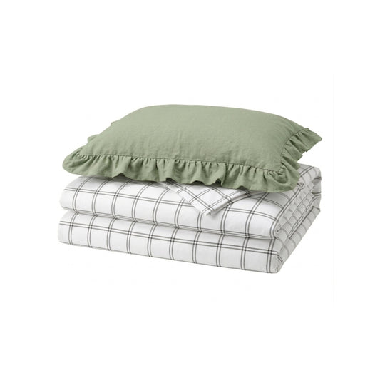 Cotton Flat Sheet - Sage