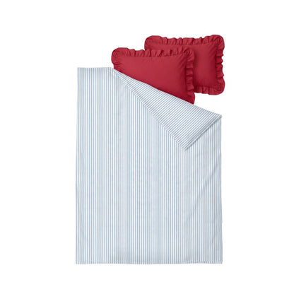Cotton Flat Sheet - Raspberry