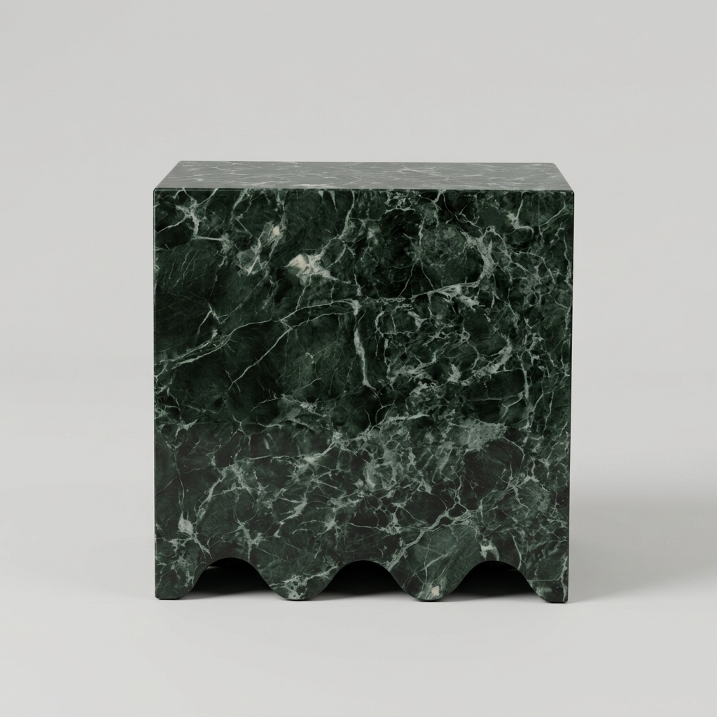 Amara scallop cube sidetable
