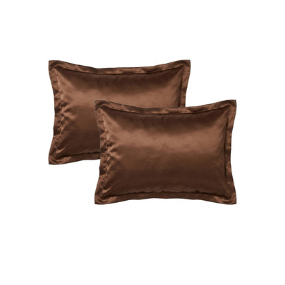Satin Pillow - Brown