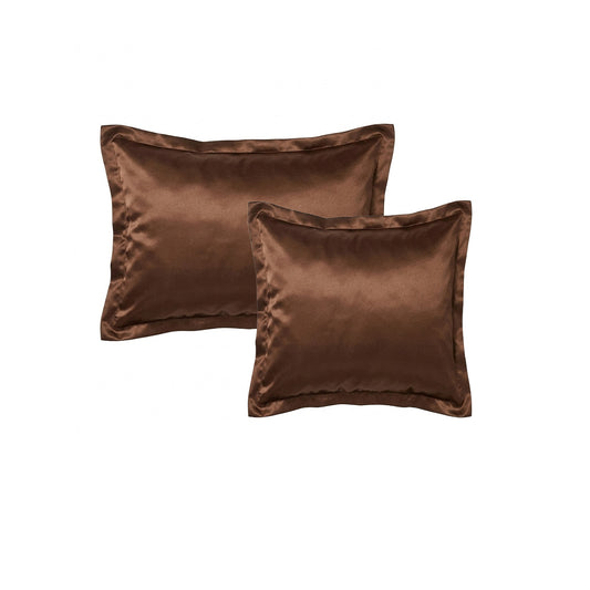 Satin Pillow - Brown