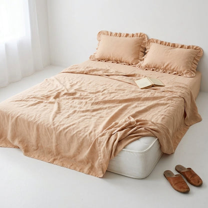 Cotton Flat Sheet- Citrus