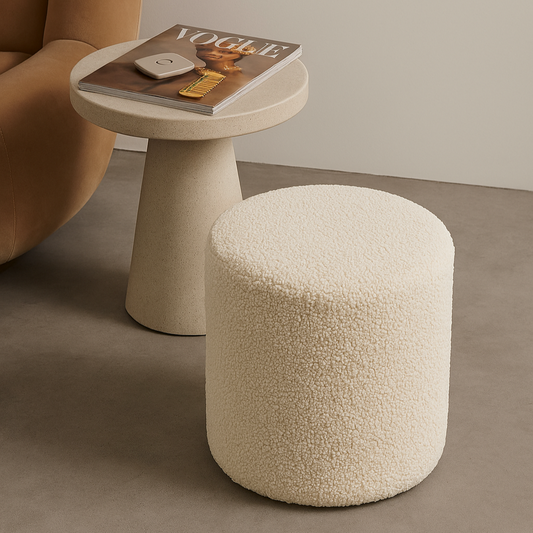 Round Pouf
