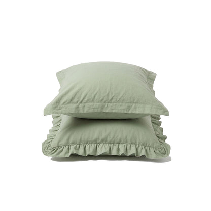 Cotton Pillow - Sage