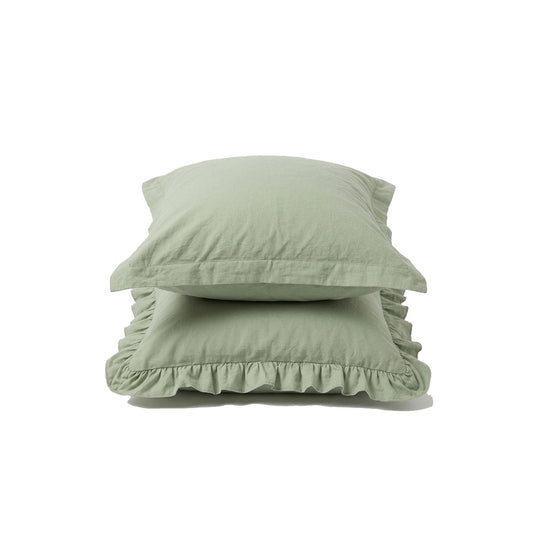 Cotton Pillow - Sage