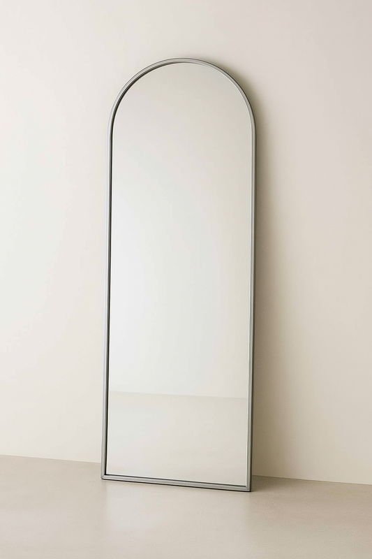 Arched Mirror | Silver Frame