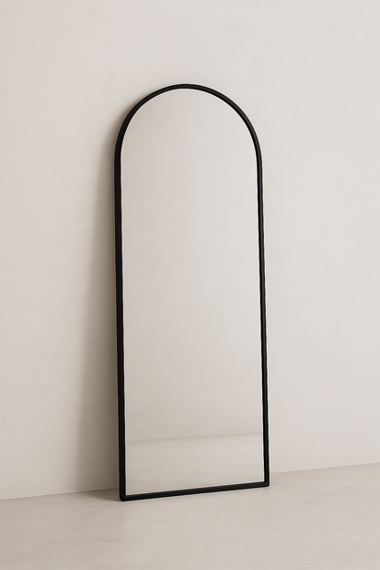Arched Mirror | Black Frame